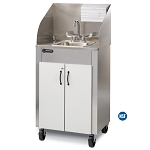 Portable Sink - Elite Series PRO 1 - White Door, White Trim